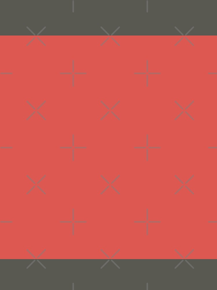 Plain Solid Color Sunset Red Orange Vivid Orange Coral Red (C10 M80 Y70) by mimihuang creations