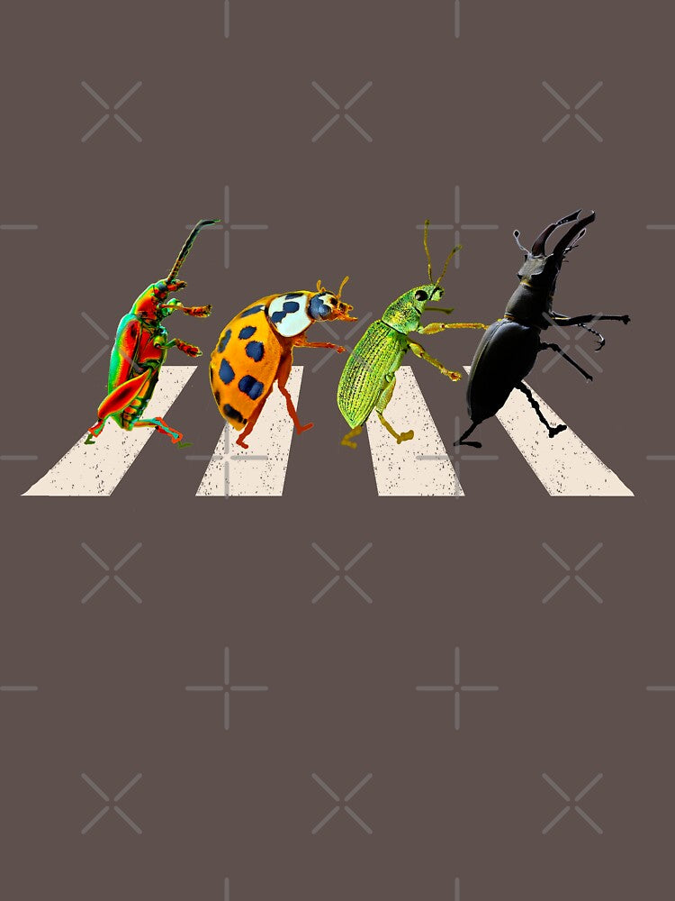 Beetles Tee Crossing by JNgraphictopia