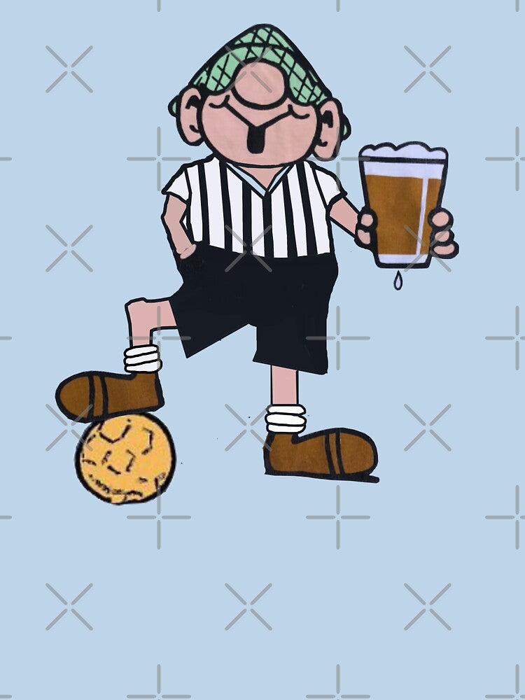 ANDY CAPP BLACK AND WHITE FOOTBALL SHIRT by Whatamidoing20