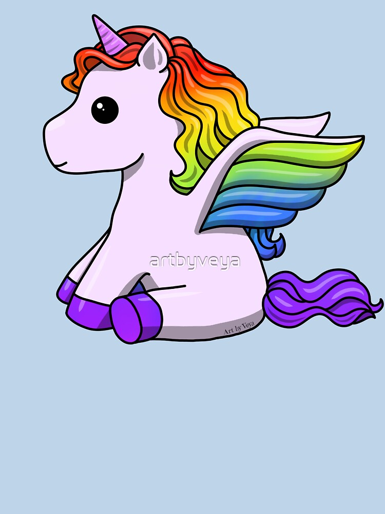 Rainbow Unicorn 2023 by Art by Veya
