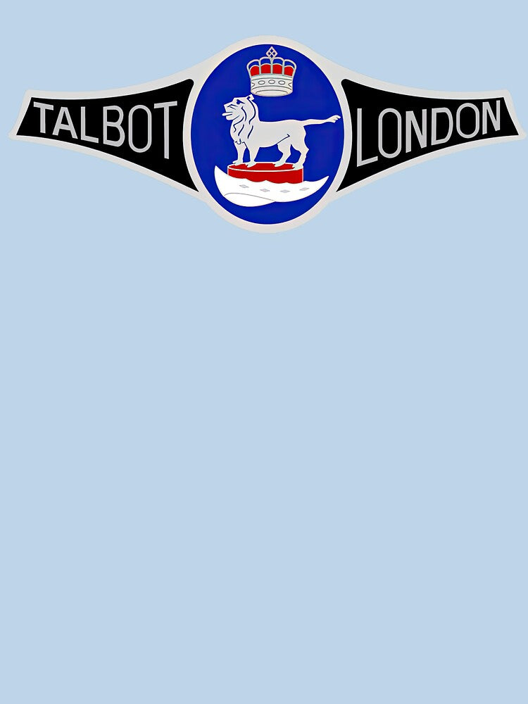 Talbot Logo 1919-1935 Vintage Car Emblem by Retr0Tshirts