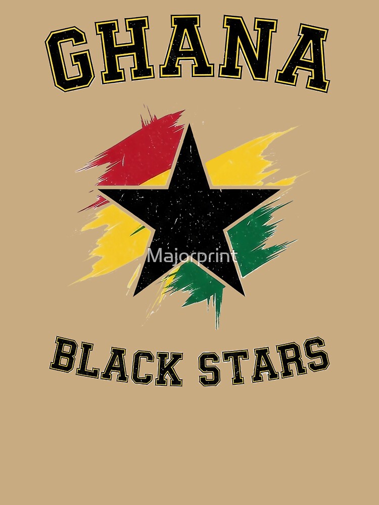 Ghana Soccer Black Star by Majorprint