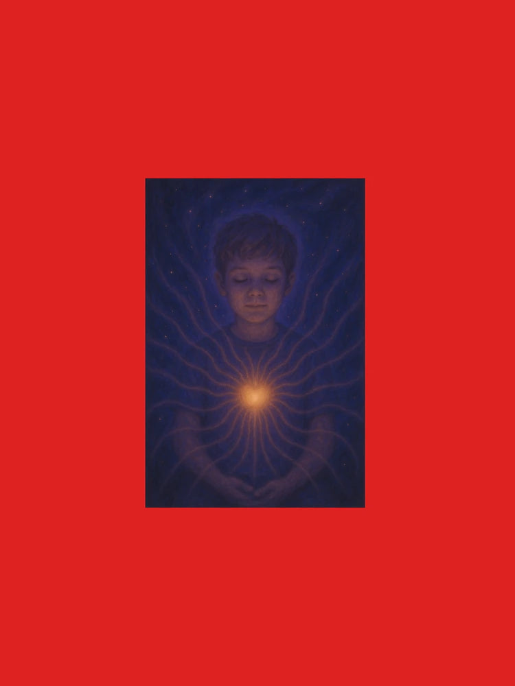 "Heart Light of the Child – Cosmic Innocence and Inner Purity" Classic T-Shirt