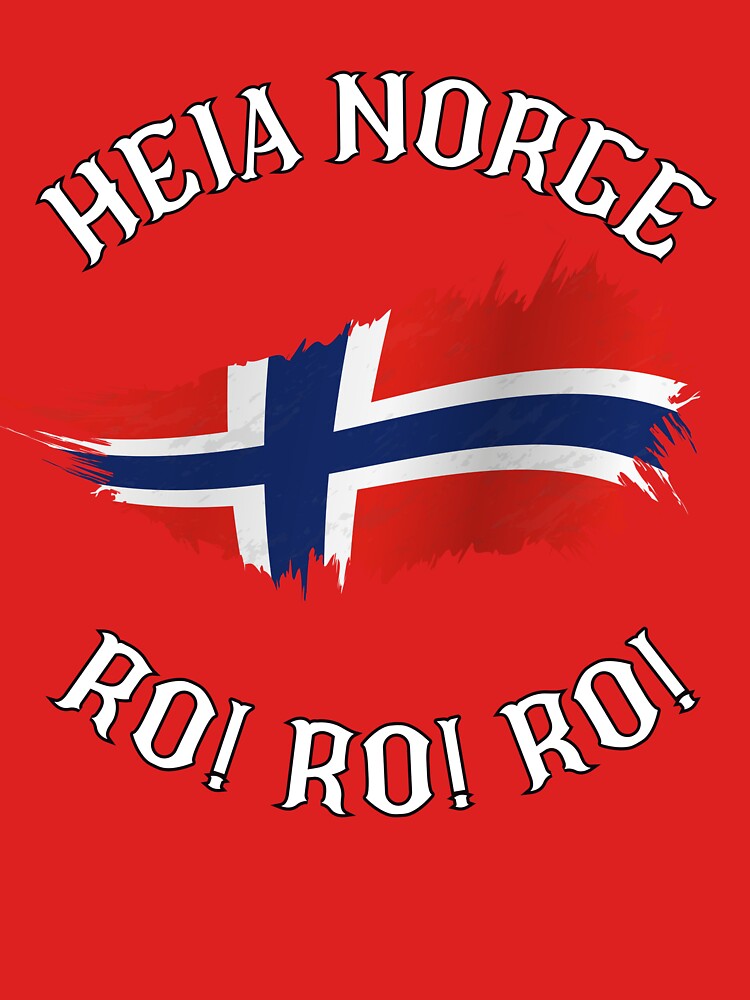 Heia Norge Ro Ro Ro Viking Chant Norway World Cup Fan by UTkiKK