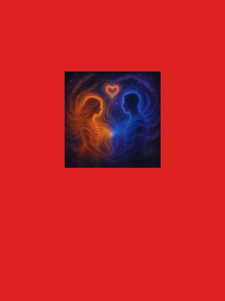 "Cosmic Soul Connection – Duality of Light and Dark" Classic T-Shirt