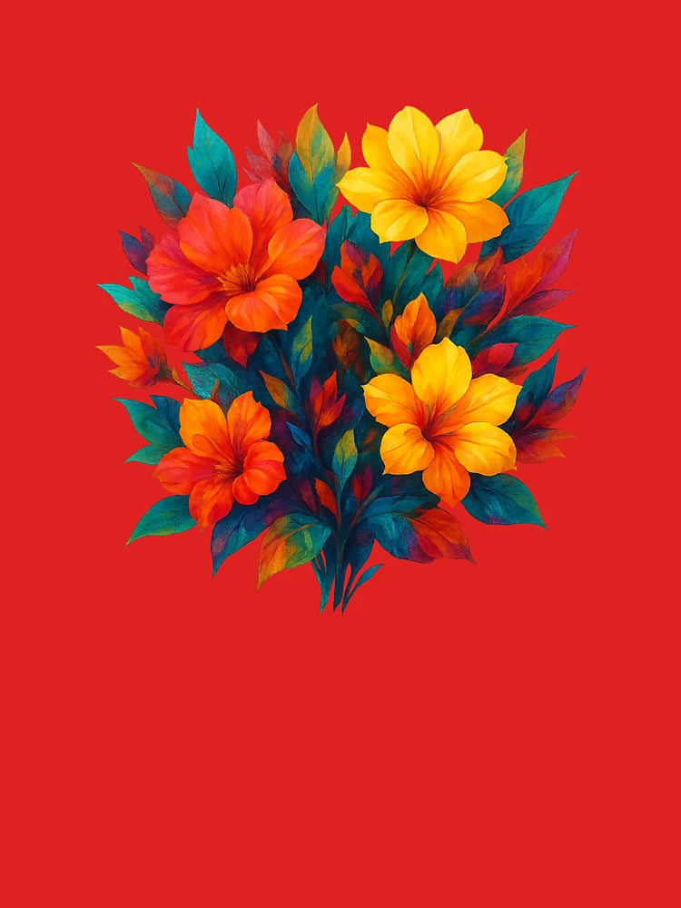 "Floral Symphony – Vivid Garden Bloom" Classic T-Shirt