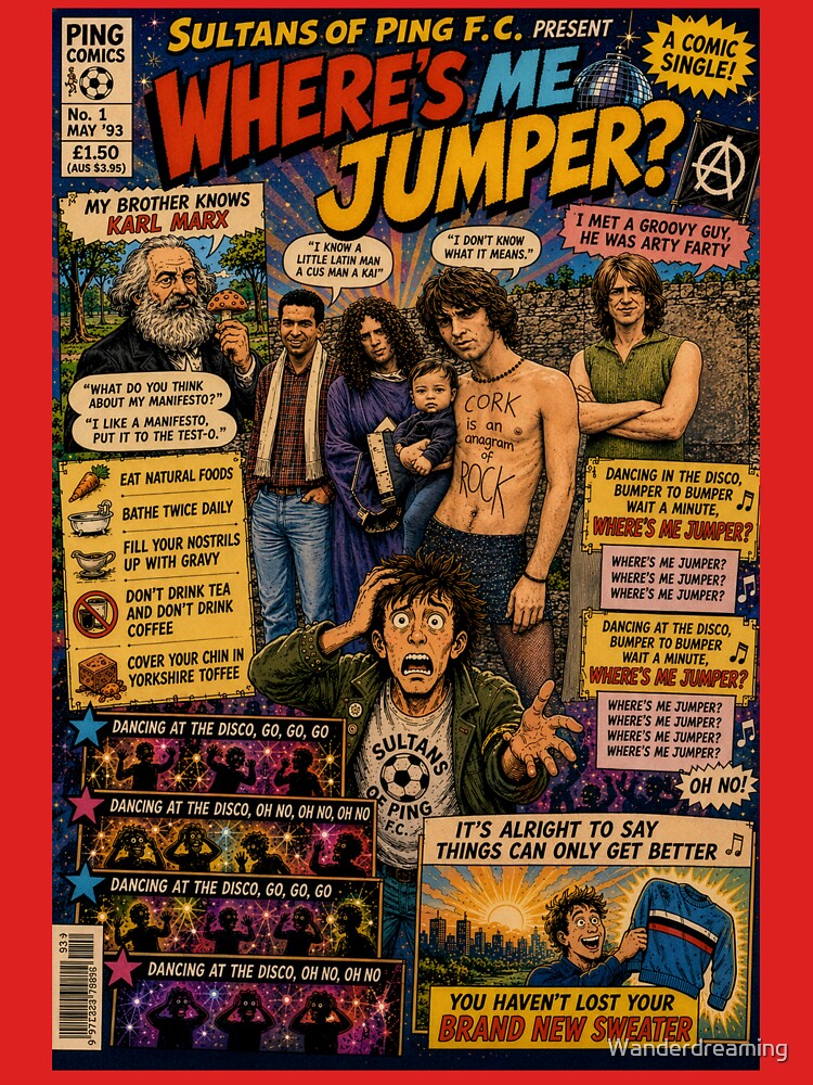 Sultans of Ping. F.C. - Comic lyrics by Wanderdreaming