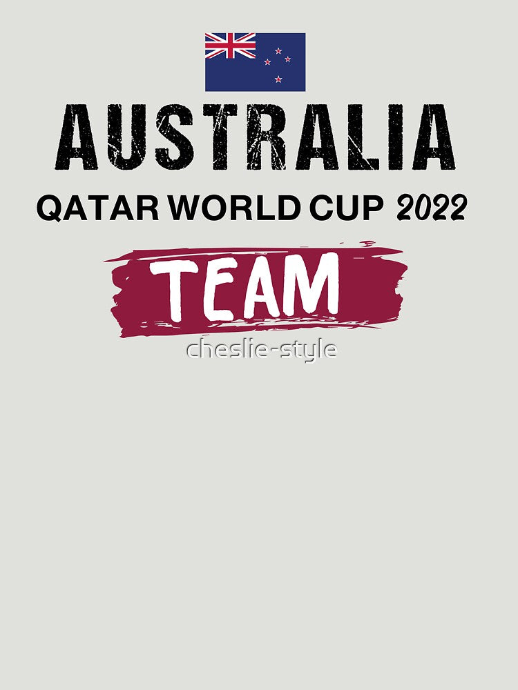 AUSTRALIA  World Cup Football Soccer fan Qatar 2022 by cheslie-style