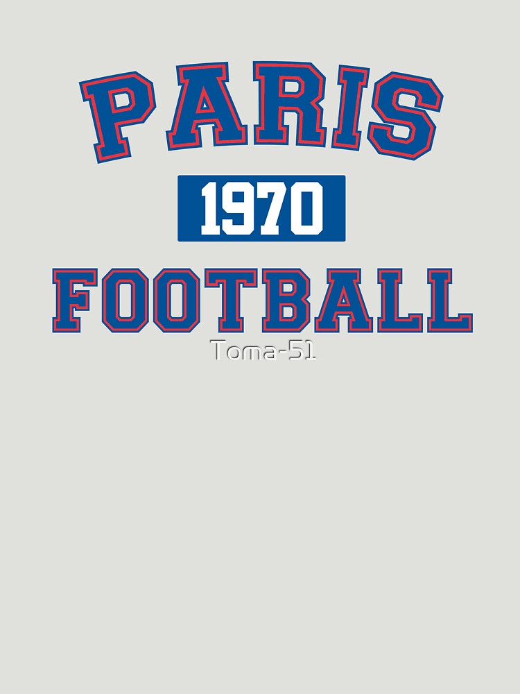 Paris Football Athletic College Style 1 Gray by Toma-51
