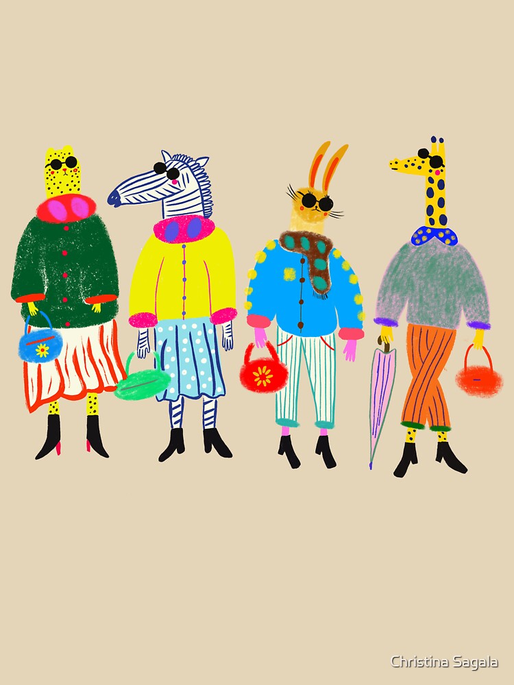 Animal streetwear by Christina Sagala