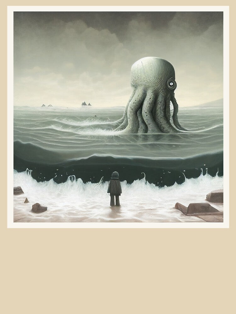 Cthulhu goes back home by CarcosaShop