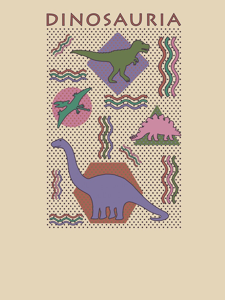 dinosauria - new retro trend dinosaurs by hayrpictures