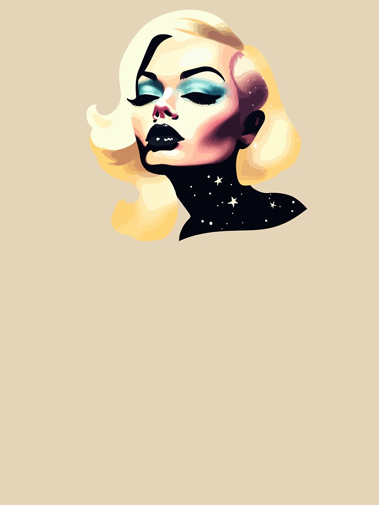 The dark glitter girl by Ursule-art