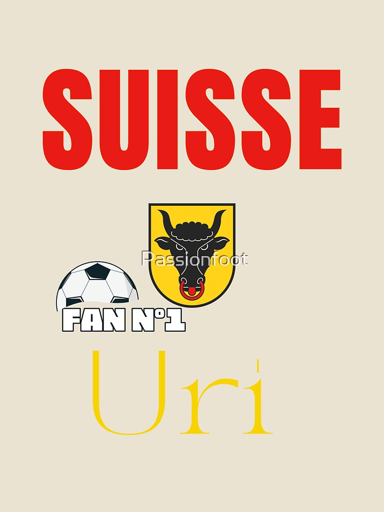 Uri fan Switzerland football-passion football by Passionfoot