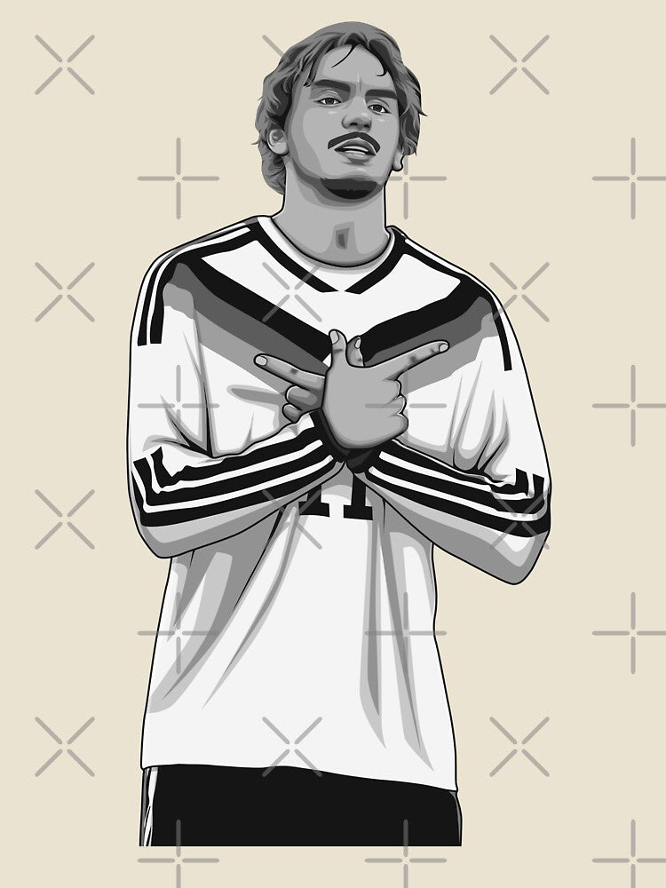 Nick Woltemade Black and White Version by Aldduardo