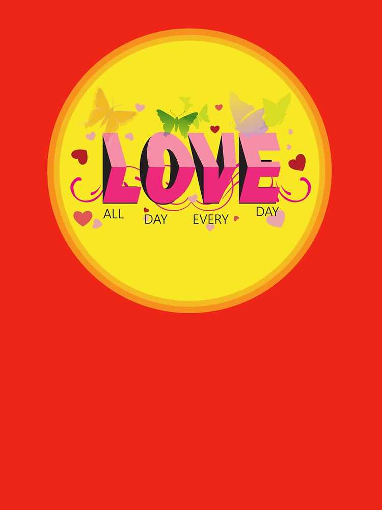ALL DAY EVERY DAY Action top design by sam8ado