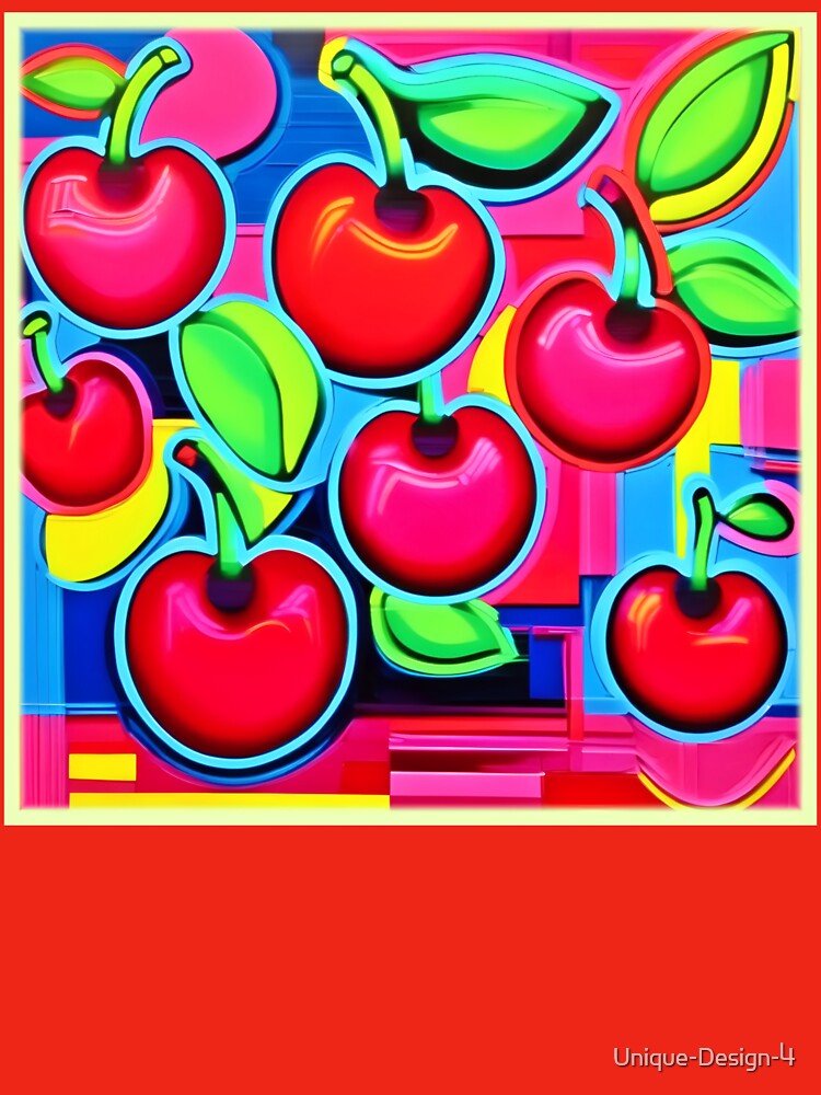Pop Art Cherry Burst by Health And Fitness Posts e-Store