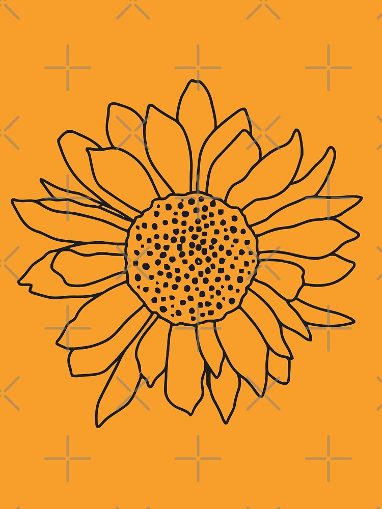 Summer Fashion Sunflower Print by PixelBadBunny