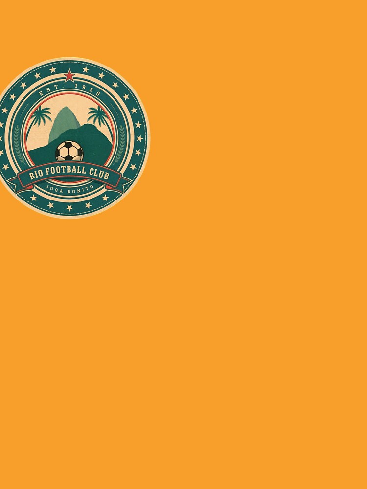 Rio Football Club Vintage Retro Brazil Soccer Design by Haus Rio Studio