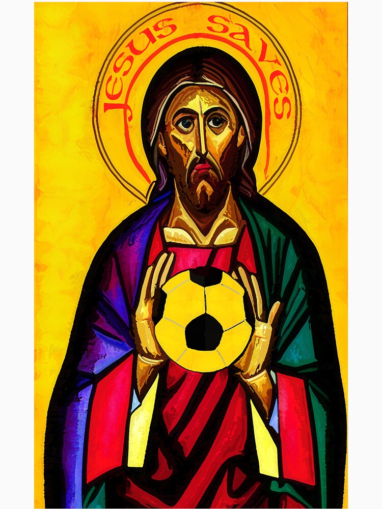 JESUS SAVES the goal (#04) by SolidEarthArt