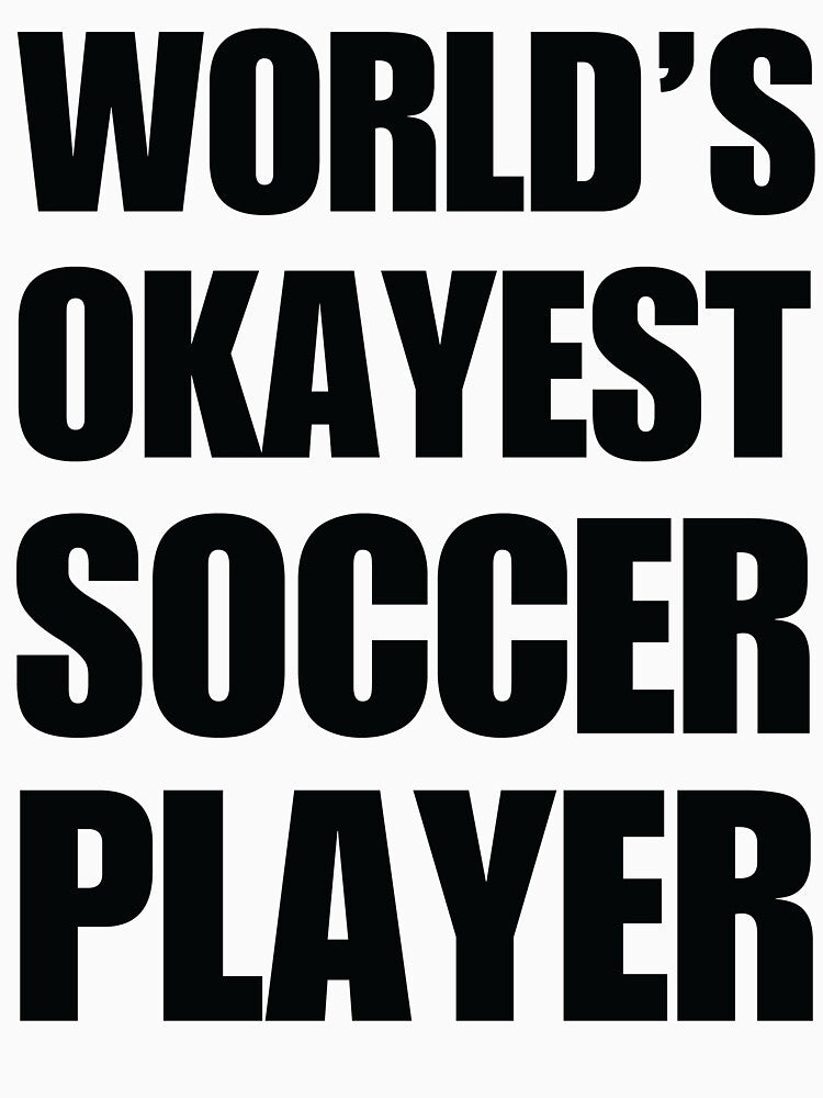 Funny World's Okayest Soccer Player Gifts For Soccer Players Coffee Mugs by christianadams