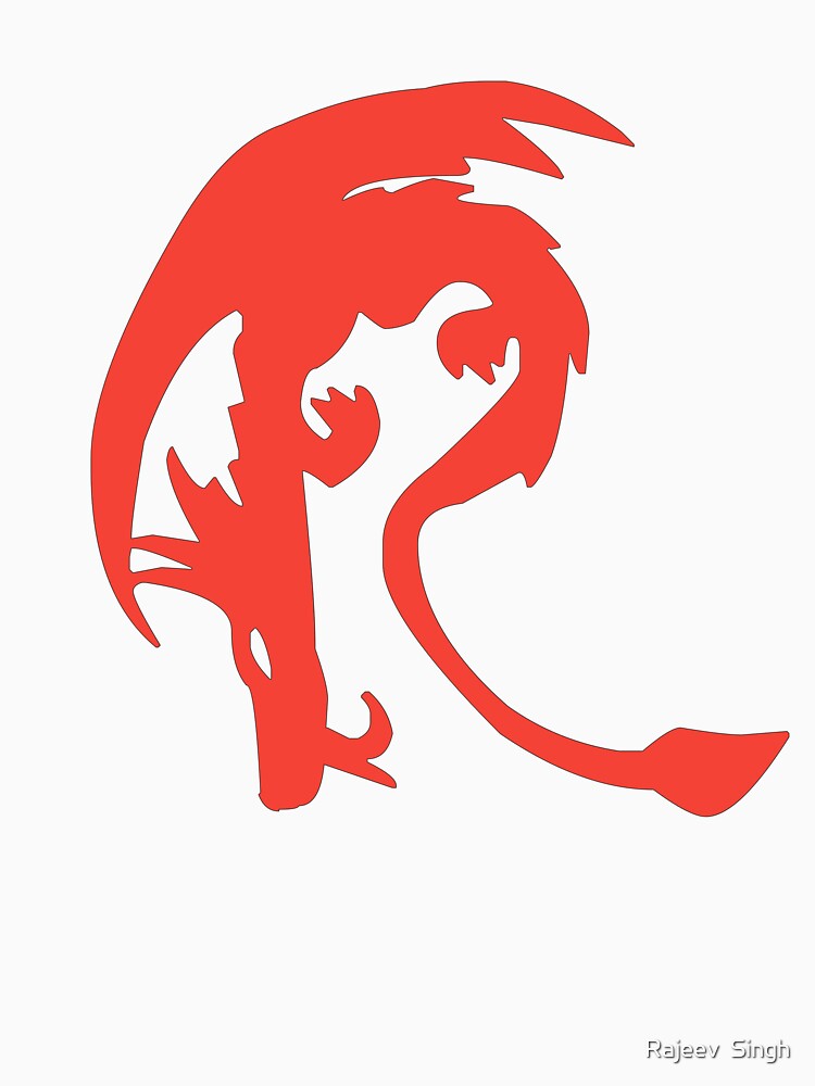 Dragon Initial Monogram R by Rajeev  Singh
