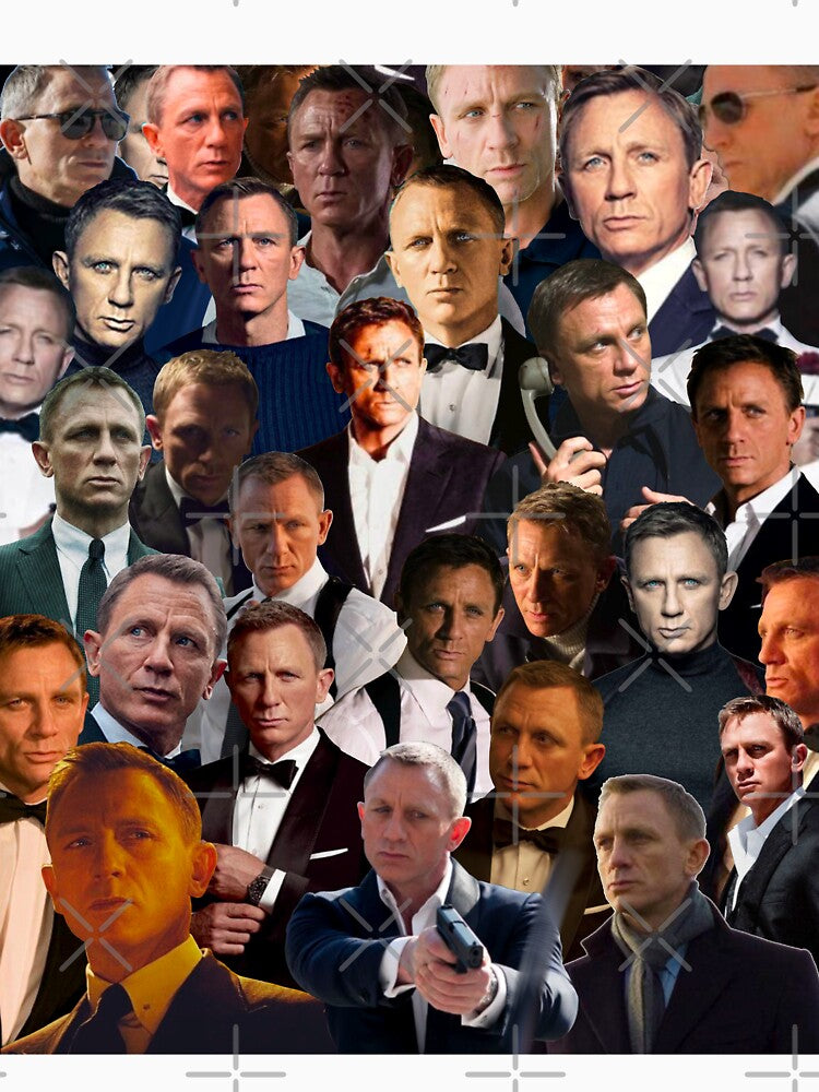 Daniel Craig Photo Collage by Jess Designs