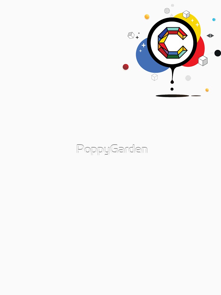 C monogram in primary by PoppyGarden