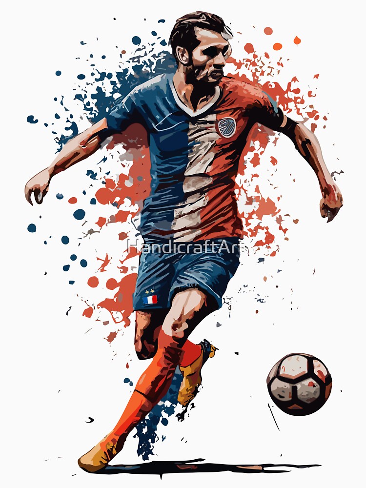 France Soccer Player by HandicraftArt