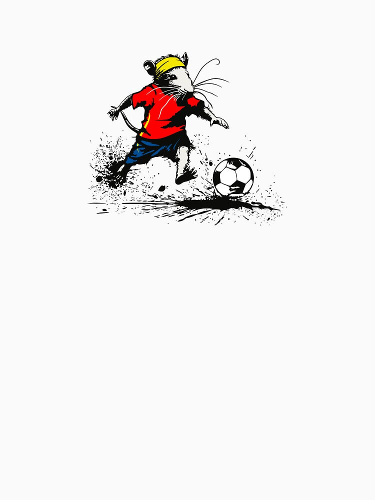 Kickin´Rat: Football fan (Spain jersey) by flamenco-verde