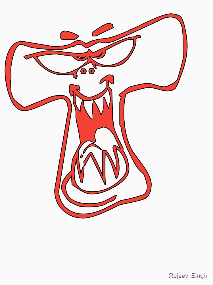 Scary Initial Monogram T by Rajeev  Singh
