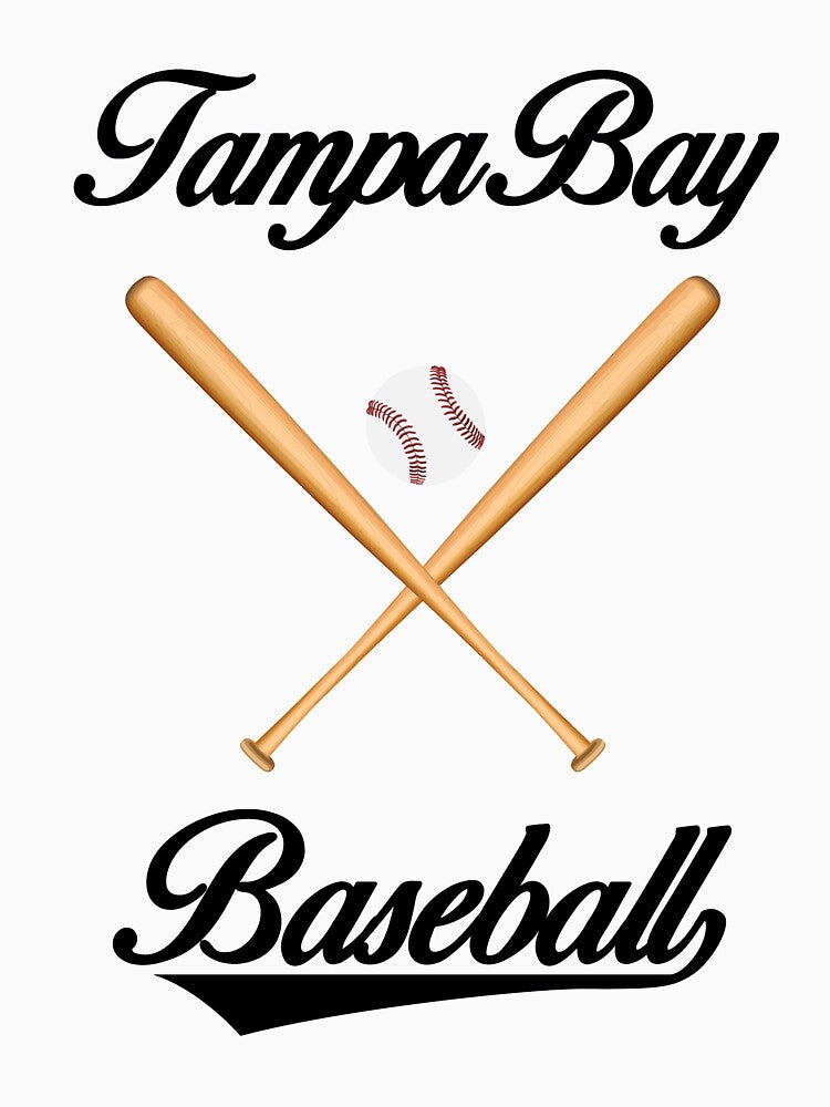 Tampa Bay Baseball T-Shirt for Men and Women by AllStarMerch