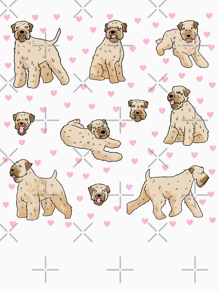 soft coated wheaten terrier cute illustration pack by Yarafantasyart