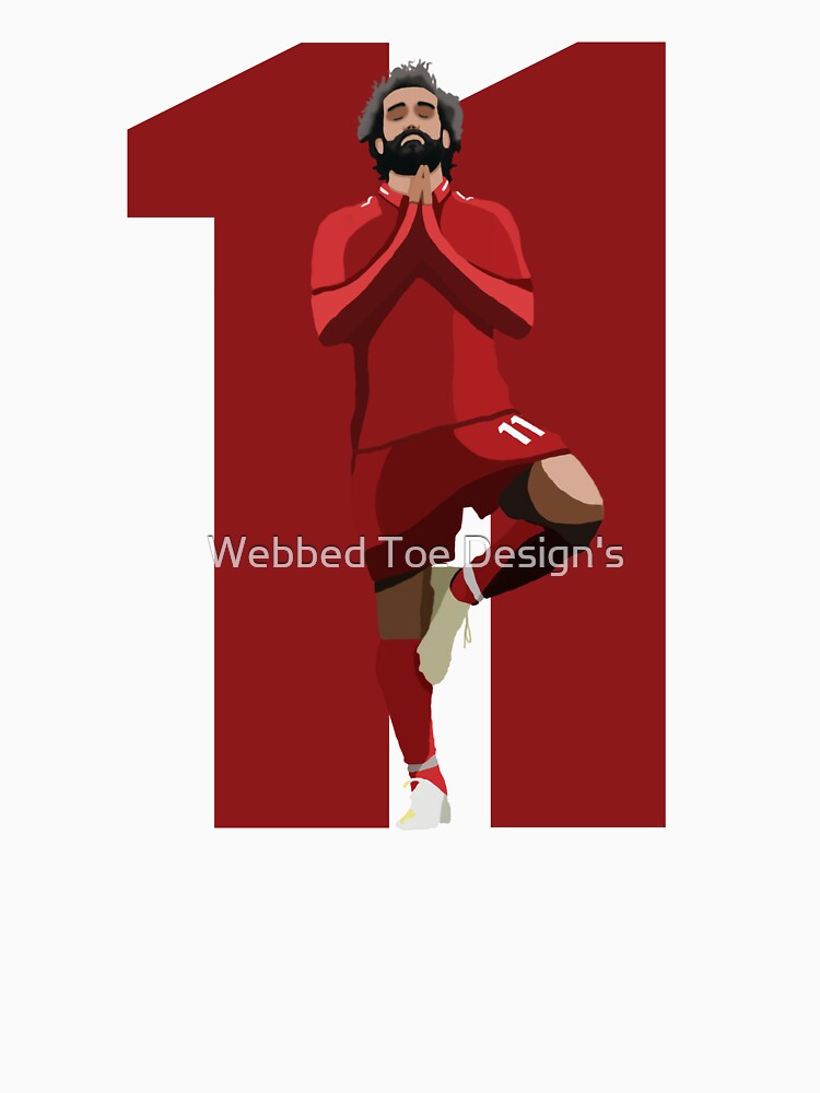 Liverpool's Mo Salah by Webbed Toe Design's