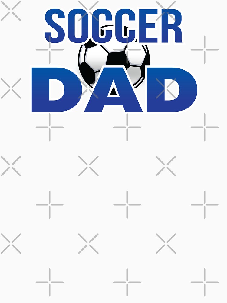 'Soccer Dad' (Black) by The Button Gal