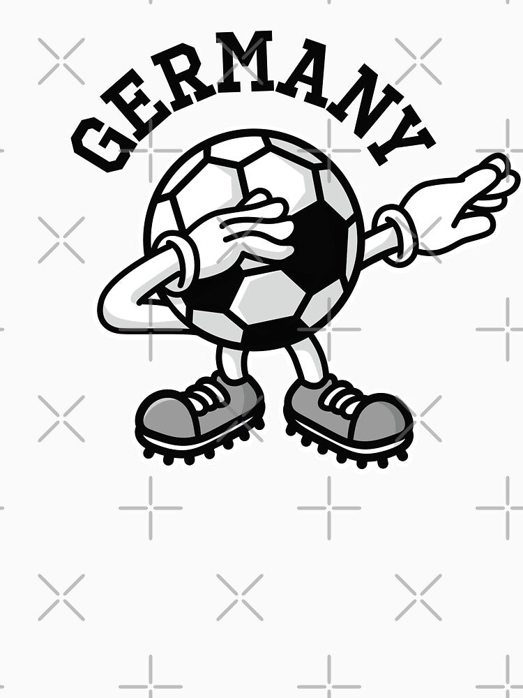 Deutschland soccer football  ball Germany dab dabbing by LaundryFactory