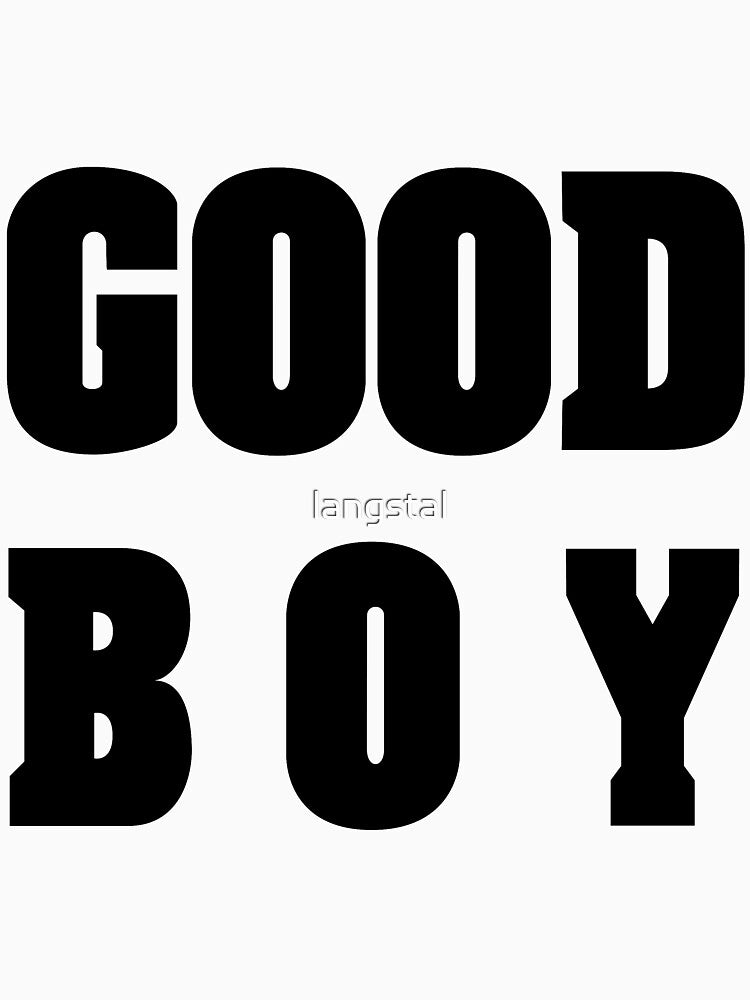 GOOD BOY (BIG BANG) - WHITE by langstal