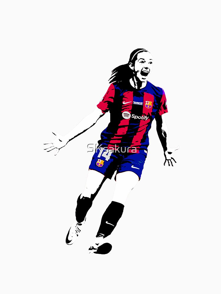Aitana Bonmatí - Goal celebration UWCL by SKsakura