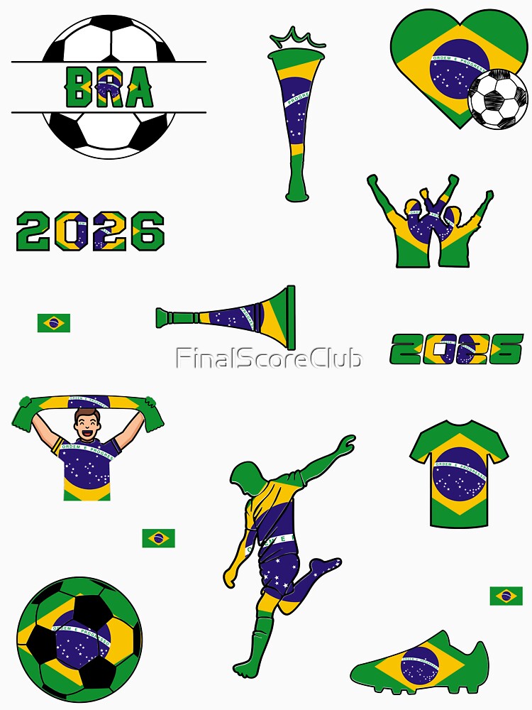 Brazil 2026 Soccer Collection by FinalScoreClub