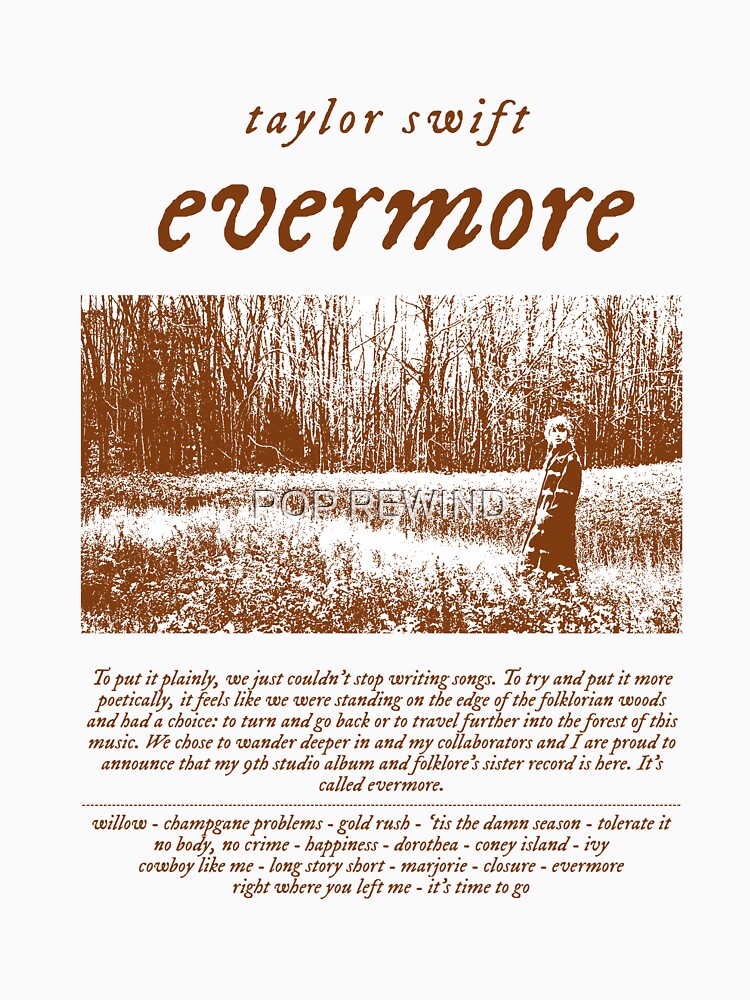 Evermore Retro Aesthetic by POP REWIND