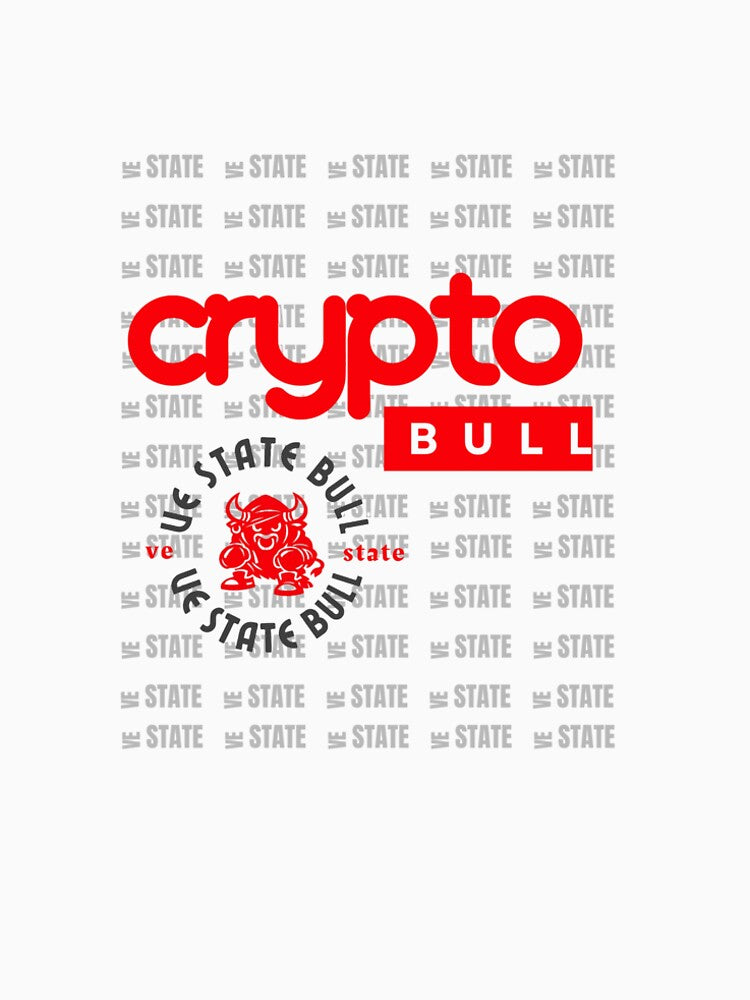Crypto bull - street wear by Ve state official