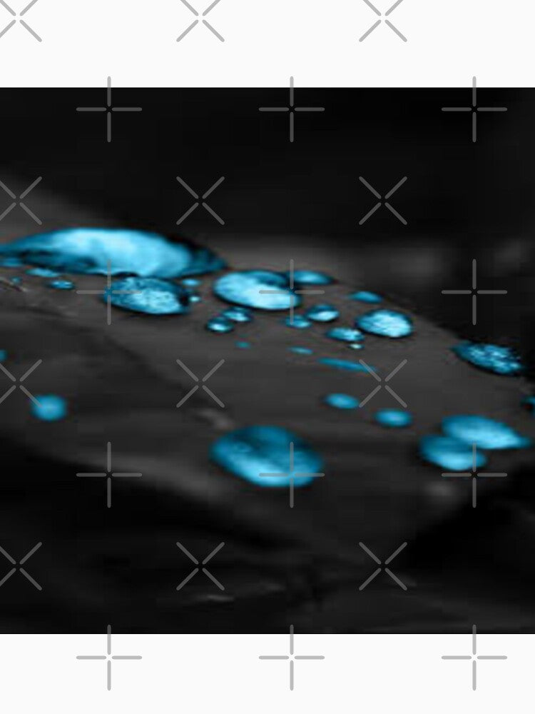Blue Drops Of water Design by Sameer Shrivastava
