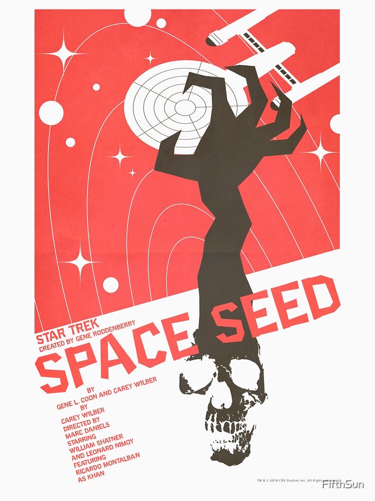 Star Trek: The Original Series Space Seed Vintage Poster by FifthSun