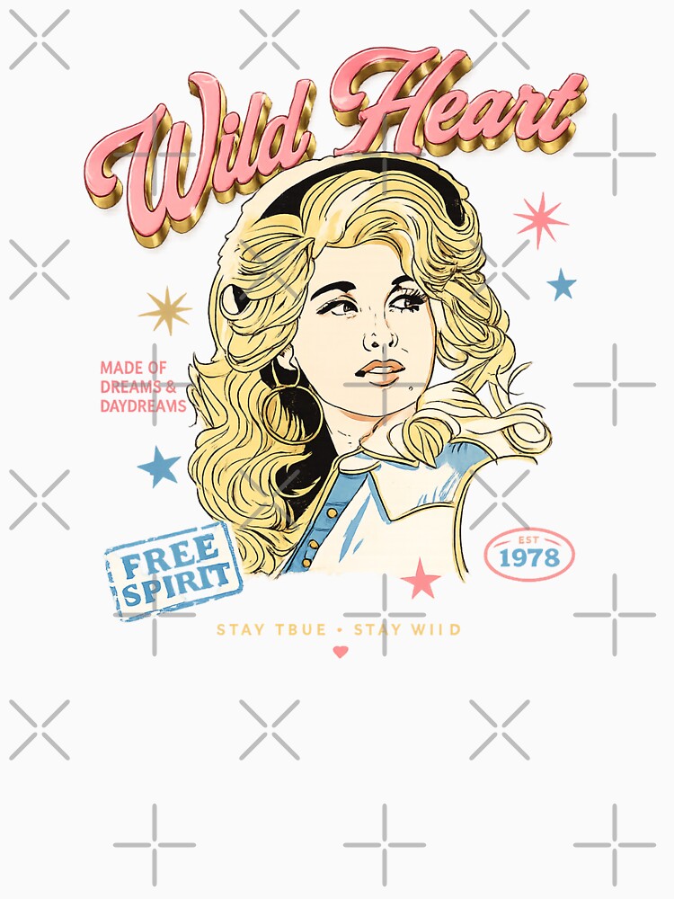 Wild heart retro vintage music by Hadderstyle