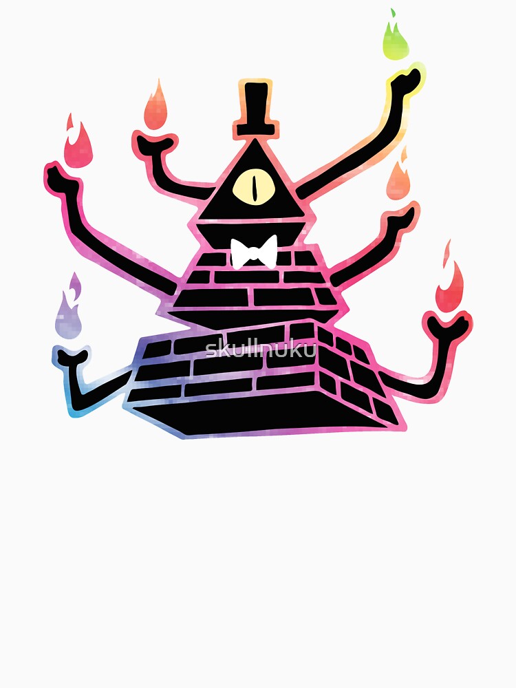 Six-Armed Apocalypse Bill Cipher - Color by skullnuku