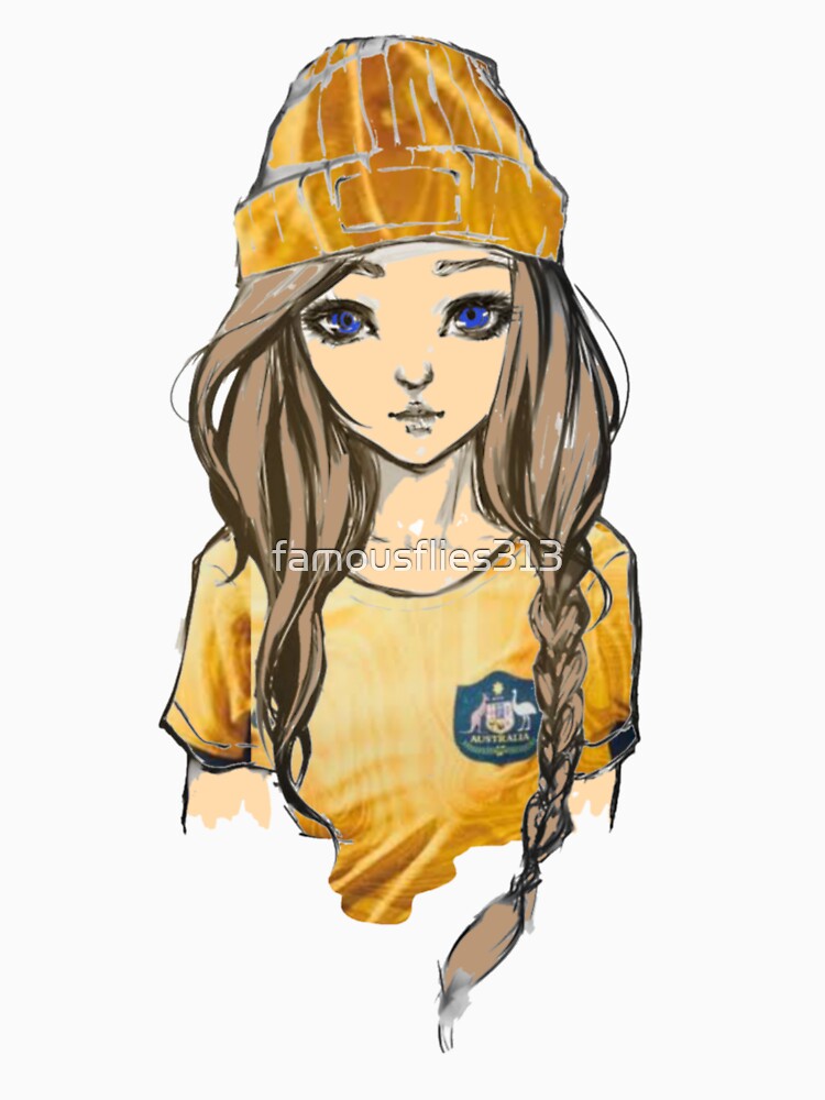 Aussie Girl Football Fan by famousflies313