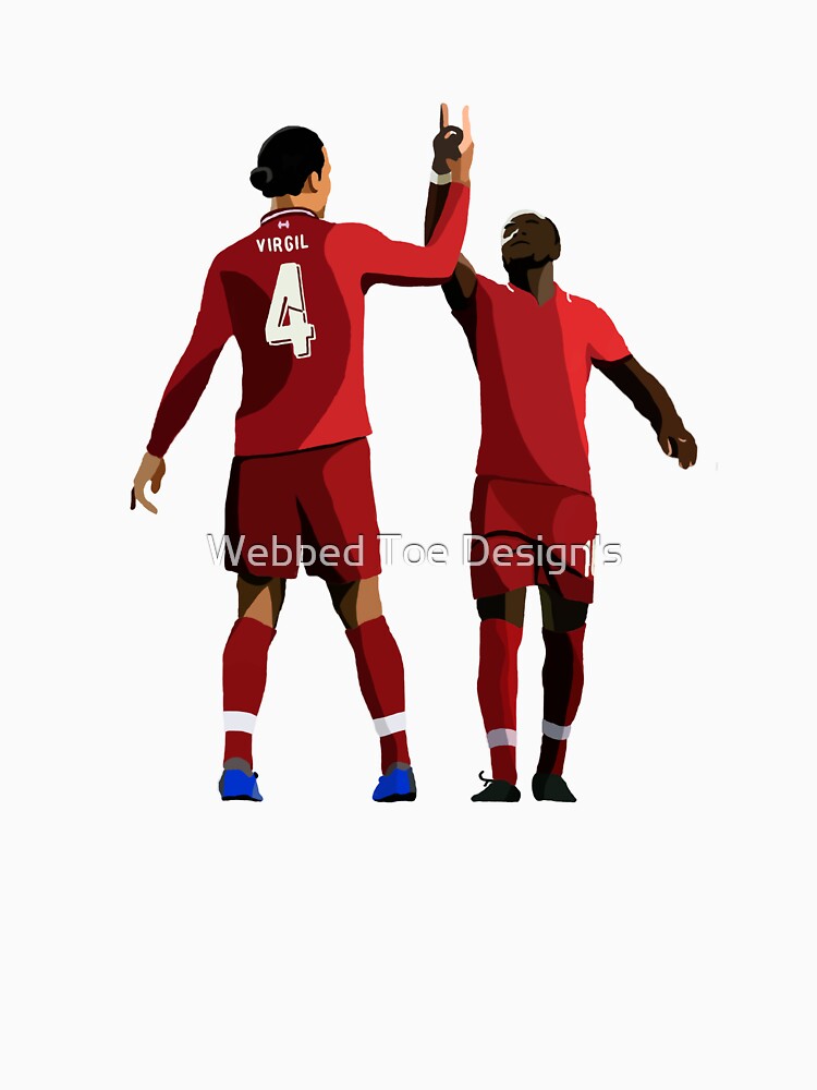 Virgil van Dijk & Sadio Mane by Webbed Toe Design's