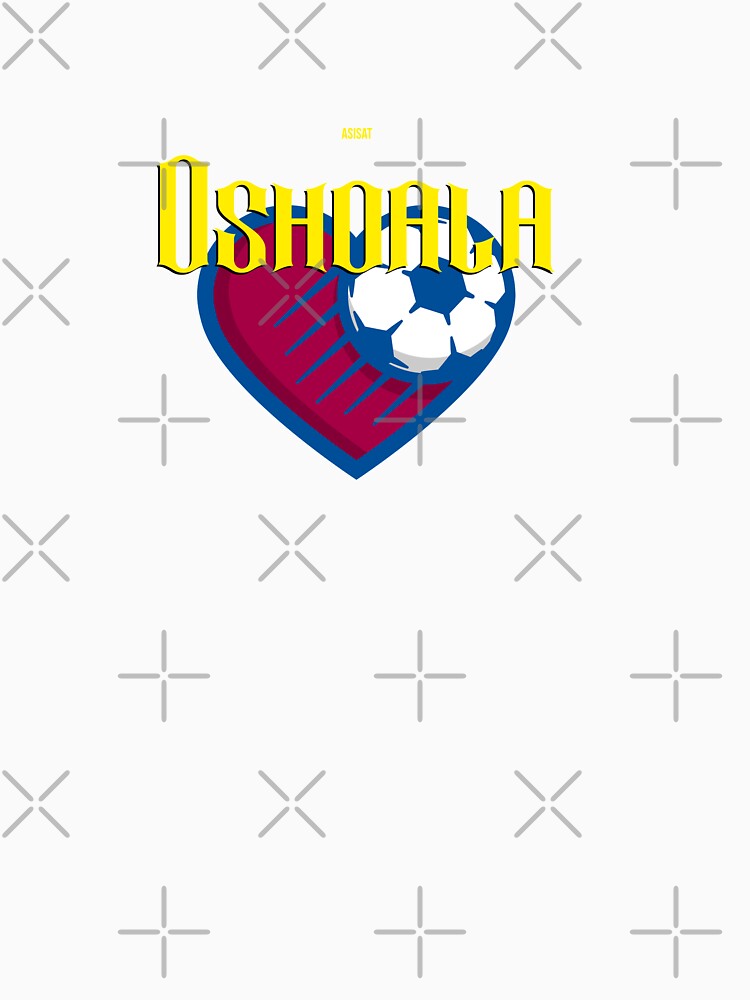 Asisat Oshoala Love Football -Typographic Fan Art Design by FCBarcelonaKQ