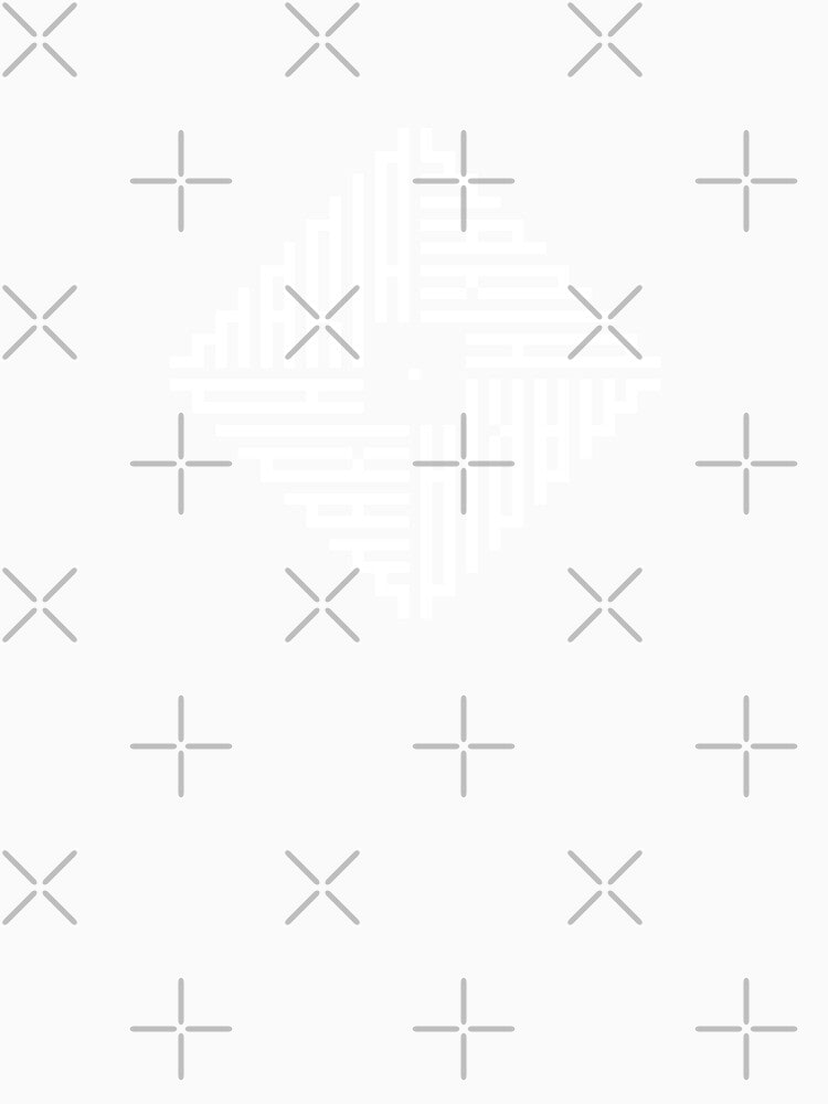 MARIA | White  | Modern Geometric Kufi Calligraphy | From Name to Art by FOR YOUR NAME