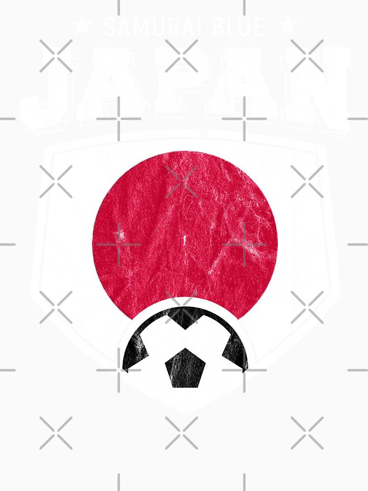 Japan Football National Flag T Shirt World Soccer Jersey Cup by screenworks